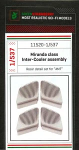 Green Strawberry 1/537 STAR TREK MIRANDA STARSHIP INTER-COOLER ASSEMBLY Resin - Picture 1 of 4