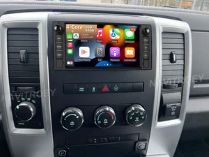 For 2009-2012 RAM 1500 2500 3500 WiFi CarPlay Car Radio GPS Stereo Android 2+64G - Picture 1 of 19
