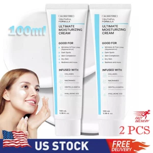 2PCS Nida Youthful Formula Ultimate Moisturizing Cream, Nida Crema Coreana NEW🔥 - Picture 1 of 15
