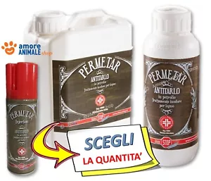 Dixi PERMETAR → 200 ml Spray → 1 / 5 Lt Trattamento Insetticida Antitarlo Legno - Foto 1 di 1