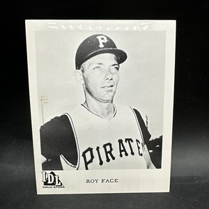1963 I.D.L. Drug Store Pittsburgh Pirates Baseball Player - Roy Face