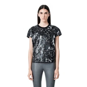 Balenciaga Crackle Print T-Shirt, size Medium (fits like a Small) - Picture 1 of 11