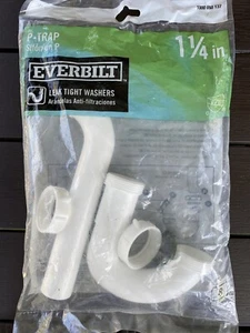 Everbilt 1000050137 1-1/4" P-Trap Leak Tight Washers C9700B 041193460998 New Bag - Picture 1 of 6