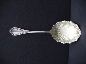 Towle ALBANY Sterling Silver Serving Spoon Gold Wash / No monogram - Picture 1 of 5