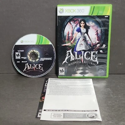 Alice Madness Returns Xbox 360 Complete Refurbished - Image 1 of 4