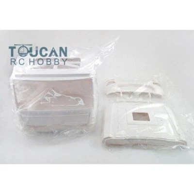 1/14 RC 2Axles Low Top Car Vehicle Body Cabin Shell for Tractor Truck DIY Model - Image 1 of 4