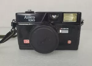 Vintage Ansco Model 1050 35mm Film Camera w/ Strap, 46mm Portrait Lens, Booklet - Picture 1 of 13
