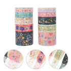 10 Rolls Washi-Tape Japanisches Papier Scrapbooking Süßes Dekoratives
