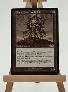 Phyrexianischer Koloss Urza´s Saga Magic Karte DE (Phyrexian Colossus) 305/350 - Bild 1 von 2
