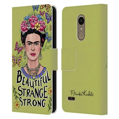 OFFICIAL FRIDA KAHLO ART & QUOTES LEATHER BOOK WALLET CASE COVER FOR LG PHONES 1 - Image 1 of 4