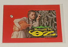 WIZARD OF OZ DOROYHY 1985 TOPPS RETURN TO OZ STICKERS #7