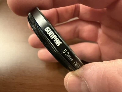 Sunpak  52mm Lens Filter PL Polar Polarizer - Image 1 of 3