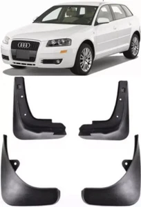 Genuine Front & Rear Splash Guards Mud Flaps For 2003-2013 Audi A3 Sportback - Picture 1 of 6