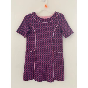 Lilly Pulitzer Kids Girls 8-10 Dress Pink High Heel Pattern Medium Short Sleeve - Picture 1 of 9
