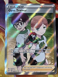 Gym Trainer (Full Art) 068/072 Shining Fates Holo - Picture 1 of 2