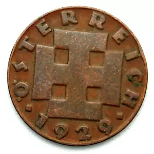Moneda de 2 groschen Austria 1929, km2837 - Excelente moneda 🇦🇹 ¡¡Envío gratuito!!! - Imagen 1 de 2
