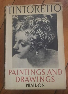 TINTORETTO: GEMÄLDE UND ZEICHNUNGEN ~1948 TIETZE ~ PHAIDON HARDCOVER STAUBJACKE - Bild 1 von 8