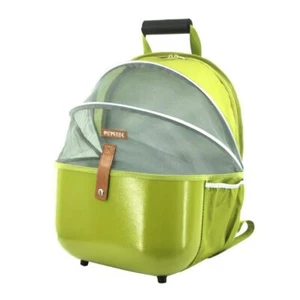Small Dog Carrier Backpack, Breathable Travel Bag for Small Dogs, Large Green - Picture 1 of 8