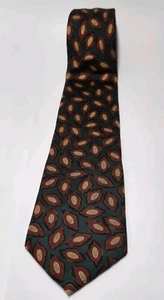 Christian Dior Monsieur Tie Grey/Brown/Yellow Men's Pattern  - Picture 1 of 4