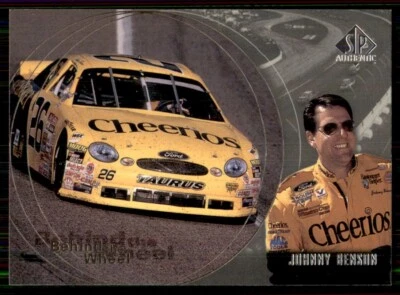 1998 SP Authentic Behind the Wheel #BW10 Johnny Benson - Image 1 of 2