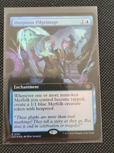 Deeproot Pilgrimage - #361 - Lámina de arte extendida rara - Las cavernas perdidas de Ixalan - Imagen 1 de 1