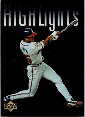 1997 Upper Deck #324 Andruw Jones - Image 1 of 2