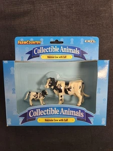 VTG Rare 1997 Ertl Farm Country Animals Holstein Cow With Calf #4495 NEW! - Picture 1 of 5