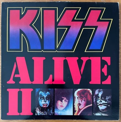 KISS - ALIVE II 1982 UK Casablanca Press 2xLP EX - Image 1 of 4