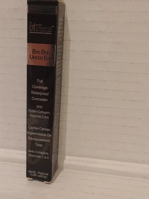 IT Cosmetics Bye Bye Under Eye WATERPROOF Concealer NEUTRAL MEDIUM .28 FL oz New - Image 1 of 2