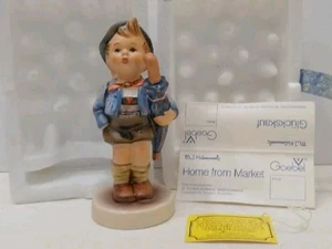 Goebel Hummel Figurine "Home From Market" - In Styrofoam - Made In West Germany - Picture 1 of 8