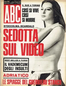 ABC 1969/33=CAROLINE MUNRO CHASTITY BELT=JOSEPH STRICK=LES VARIATIONS=MAGAZINE - Picture 1 of 16