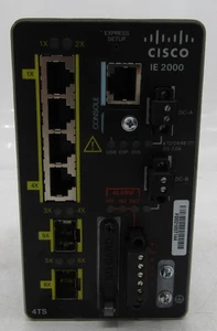 Cisco IE-2000-4TS-B V01 Industrial Ethernet Network Switch - Picture 1 of 3