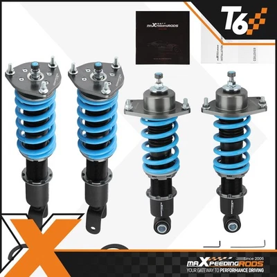 MaXpeedingrods T6 Adjustable Coilovers Suspension Set For Mazda RX-8 2004-2011 - Image 1 of 4
