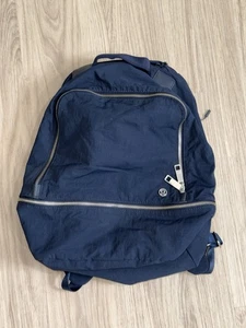 Lululemon City Adventurer Rucksack 17L True Blue mit silbernen Beschlägen Top! - Bild 1 von 14