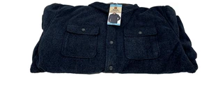 Chaqueta Camisa Forrada Sherpa Rugged Elements Azul Marino Oscuro Para Hombre Talla 3XL - Imagen 1 de 3
