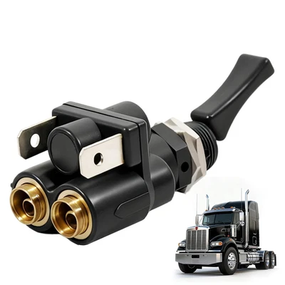 Air Electric Toggle Valve Paddle Switch For Peterbilt Kenworth 918309 K295-362-1 - Изображение 1 из 4