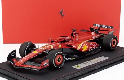 MODELLINO AUTO STATICO BBR FERRARI F1 SF24 LECLERC AUSTRALIA GP 2024 SCALA 1/18 - Immagine 1 di 4