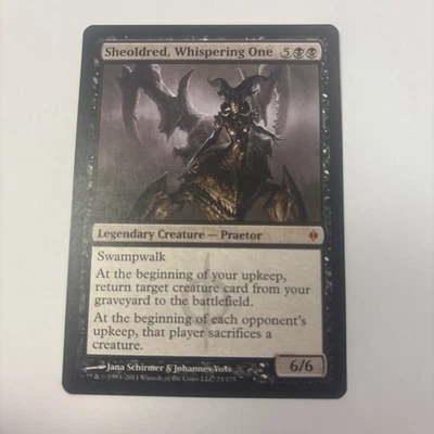 Sheoldred, Whispering One LP New Phyrexia MTG English Regular 73 / 175 Praetor - Image 1 of 4