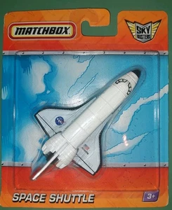 RARE 2010 Mattel MATCHBOX Sky Busters Missions NASA Shuttle Discovery Aircraft - Picture 1 of 4