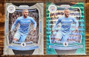 Kyle Walker 2021 Panini Prizm Premier League Fútbol Lote x2 Manchester City  - Imagen 1 de 2