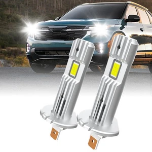 AUXITO H1 LED Faros Bombillas Super Blanco 100W 10000LM Kit Luz Alta Baja CANBUS - Imagen 1 de 14