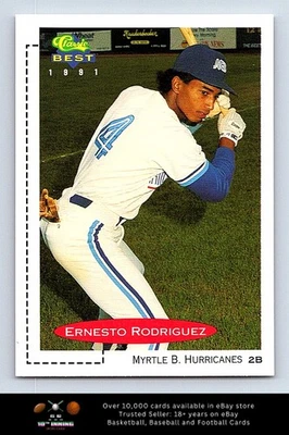 1991 Classic Best BASEBALL #40 Ernesto Rodriguez - Image 1 of 2