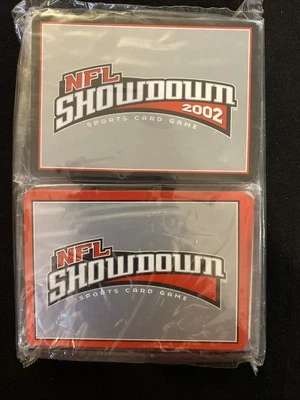 NFL SHOWDOWN Sports Card Game 2002 New Sealed Packs - Image 1 of 4