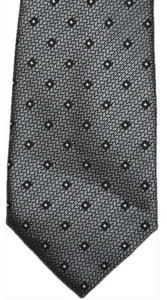 Alfani Men Salley Dot Gray Slim Tie Necktie 2 3/4" $55 1AFC23-3004 - Picture 1 of 3