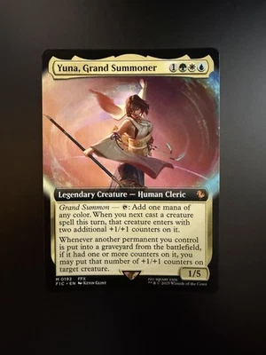 MTG Final Fantasy English Yuna, Grand Summoner Extended Art 0192 Non-Foil - Image 1 of 2