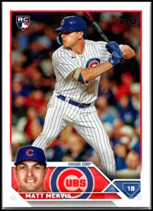 Actualización Topps 2023 #US42 Matt Mervis - Rookie RC ¡Envío gratuito! - Imagen 1 de 2