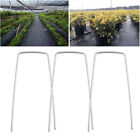  50 PCS Galvanized Ground Staples Barrier Garden Securing Pegs Nail