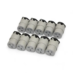 Lot of 10 PASS & SEYMOUR Female Plug Connectors 20A 125V 5369-SSGRY - Picture 1 of 6