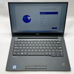 Dell Latitude 7370 Laptop Intel m7-6Y75 1.20GHZ 13.3" FHD 8GB 256GB M.2 Win 11 - Picture 1 of 7