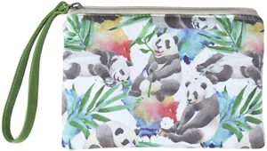 Small Cute Cash Coin Purse, Canvas Change Purse, Kawaii Coin Pouch with Handle C - Picture 1 of 12